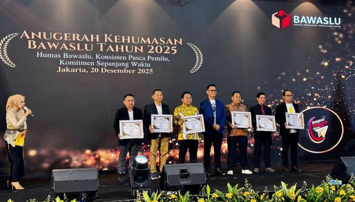 Bawaslu Kota Pangkalpinang Borong Dua Penghargaan Nasional Tahun 2025