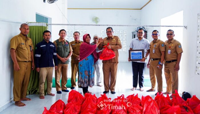 PT TIMAH Tbk Salurkan 10.366 Paket Sembako untuk Korban Bencana dan Masyarakat Rentan
