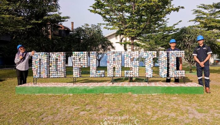 Komitmen PT TIMAH Tbk Kelola Lingkungan, PT TIMAH Tbk Tekan Sampah Plastik Lewat Eco Brick Program