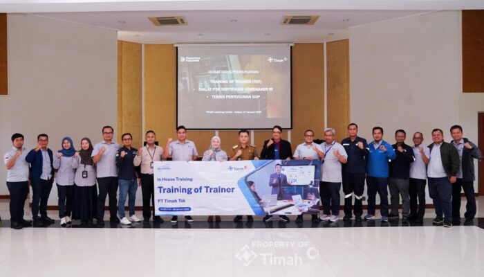Komitmen Bangun SDM Unggul, PT TIMAH Tbk Gelar Pelatihan Terpadu Bagi Karyawan