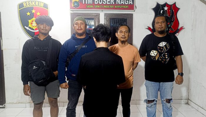 Bercanda Berujung Pukulan, Tim Buser Naga Polresta Pangkalpinang Amankan Pelaku Penganiayaan di Tempat Hiburan Malam