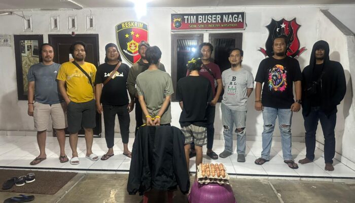 Gasak Telur dan Bawang Saat Dini Hari, Dua Pelaku Pencurian Dibekuk Tim Buser Naga