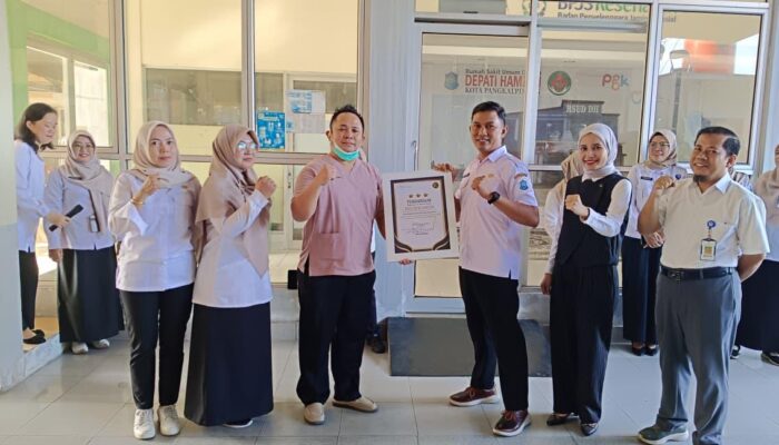 RSUD Depati Hamzah Raih Dua Penghargaan BPJS Kesehatan, Bukti Komitmen Tingkatkan Mutu Layanan