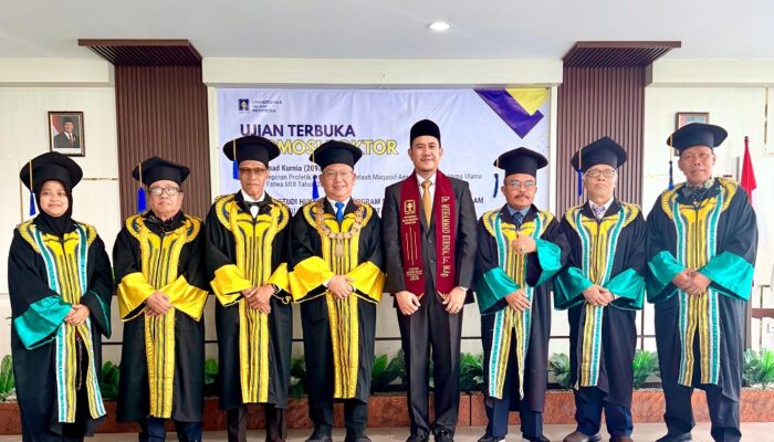 Dosen Universitas Bangka Belitung Ustadz Kurnia Raih Gelar Doktor Hukum Islam