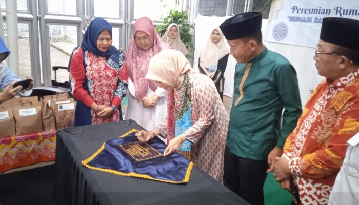 Resmikan Rumah Tahfiz Az-Zikra, Dessy Ayutrisna: Warga Binaan Harus Bangkit dan Mandiri