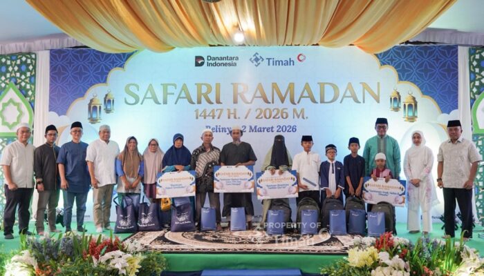 Berbagi Kebahagiaan dalam Safari Ramadan, Affan Senang Terima Santunan dari PT TIMAH 