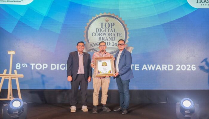 Perkuat Reputasi Digital, PT TIMAH Raih Penghargaan TOP Digital Corporate Brand Award 2026