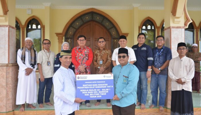 Dukung Pesantren Kilat Remaja Masjid, PT TIMAH Perkuat Pembinaan Generasi Muda di Belitung Timur