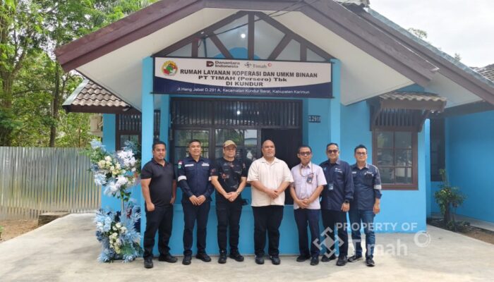 Dorong Koperasi Jadi Mitra Usaha, PT TIMAH Resmikan Rumah Layanan Koperasi dan UMKM di Pulau Kundur