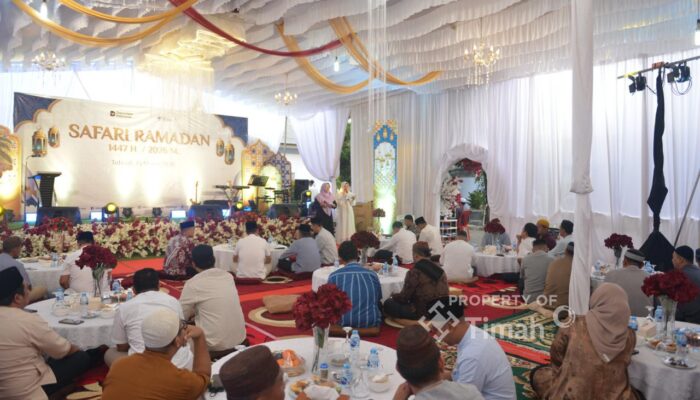 Safari Ramadan PT TIMAH di Bangka Selatan, Rajut Kebersamaan dan Serahkan Bantuan Sosial 