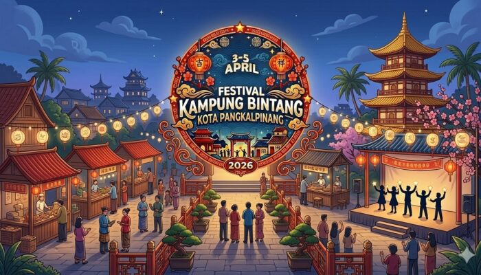 Pangkalpinang Siap Gelar Festival Kampung Bintang 2026, Angkat Harmoni Budaya Melayu-Tionghoa