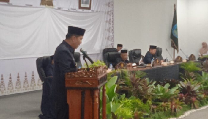 DPRD Kabupaten Bangka Gelar Rapat Paripurna Penyampaian LKPJ Bupati TA 2025
