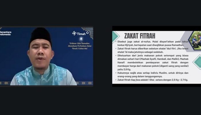 PT TIMAH Gelar Webinar Zakat, Dorong Semangat Berbagi dan Bantu Sesama di Bulan Ramadan