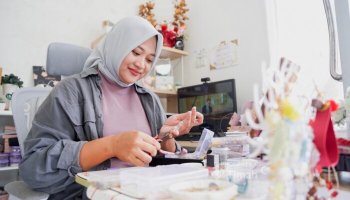 Dari Seserahan ke Produk Kreatif, Studio Dian Tantra Berkembang Berkat Dukungan Rumah BUMN Belitung Bersama PT TIMAH