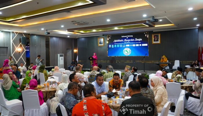 Merajut Kebersamaan, PT TIMAH Dukung Halalbihalal Musyawarah Keluarga Masyarakat Bangka