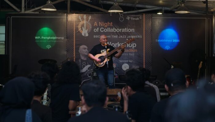 Bangun Ekosistem Musik Lokal, PT TIMAH Support Kreativitas Musisi Bangka Belitung