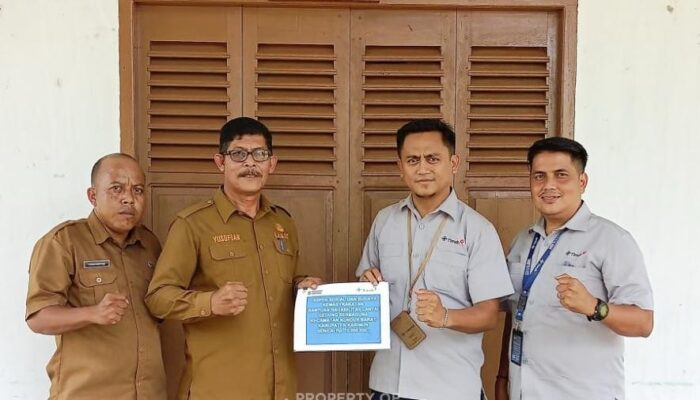 PT TIMAH Bantu Renovasi Gedung Serbaguna Kecamatan Kundur Barat, Dorong Aktivitas Masyarakat Lebih Nyaman