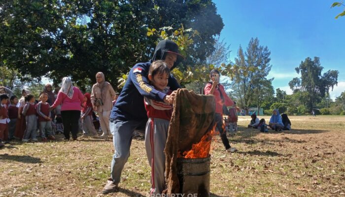 Perkuat Edukasi Kebencanaan, PT TIMAH Kenalkan Bahaya Kebakaran Sejak Dini kepada Siswa TK Stannia