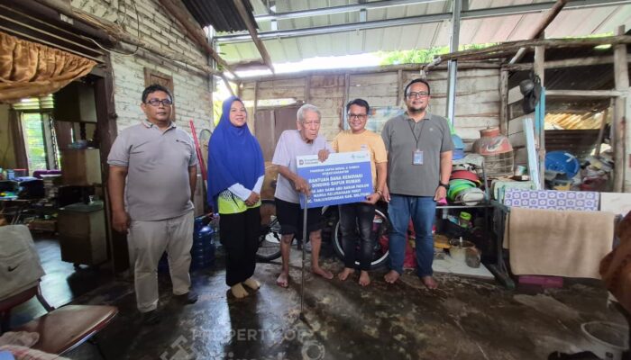 PT TIMAH Bantu Renovasi Rumah Warga di Belitung, Abu samah Bersyukur Bisa Tinggal Lebih Nyaman  