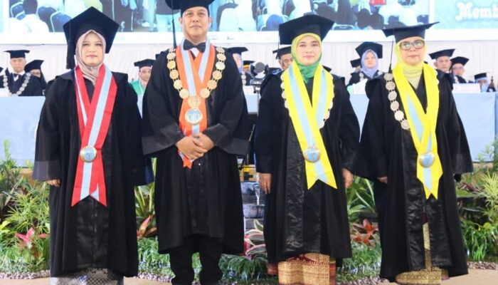 Tiga Srikandi Dikukuhkan Jadi Guru Besar, UBB Tegaskan Komitmen Bangun Peradaban