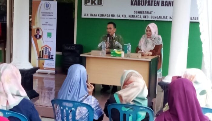Serap Aspirasi Emak-Emak Sungailiat, G. A Subhan Soroti Bansos Tak Tepat Sasaran hingga Lampu Jalan Gelap