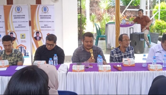 Reses di KONI Sungailiat, DPRD Bangka Tampung Aspirasi: Fasilitas Olahraga hingga Penerangan Jalan Disorot