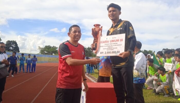 Popda Pangkalpinang Resmi Ditutup, MAN 1 Juara Umum – Dispora Siapkan Talent Scouting Menuju Tingkat Provinsi