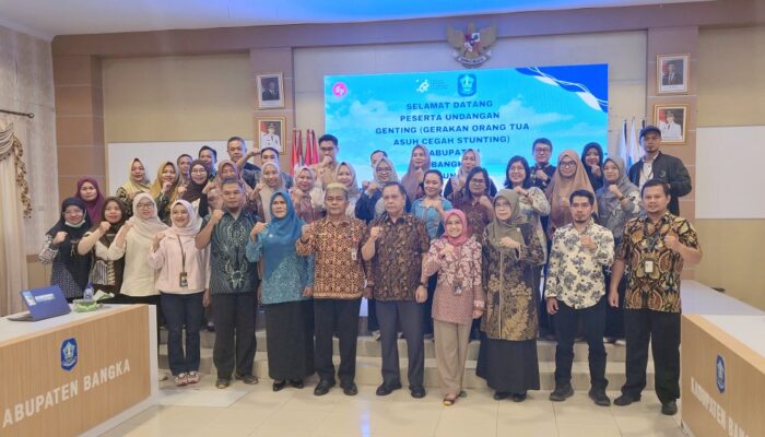 DP2KBP3A Bangka Sosialisasikan GENTING, Perkuat Kolaborasi Cegah Stunting