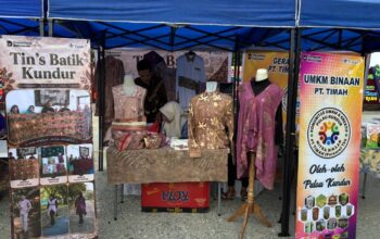 Promosikan Produk UMKM, PT TIMAH Boyong Mitra Binaan ke Bazar UMKM Soft Opening Mal Pelayanan Publik Kabupaten Karimun 