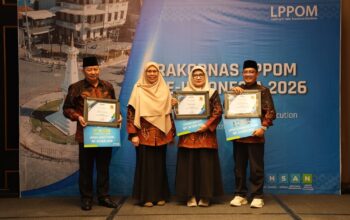LPH LPPOM Bangka Belitung Raih Juara 3 Nasional pada Rakornas LPPOM 2026