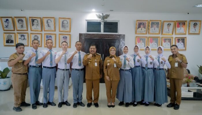 Wali Kota Saparudin Lepas 8 Calon Paskibraka Pangkalpinang ke Seleksi Provinsi, Target Tembus Nasional