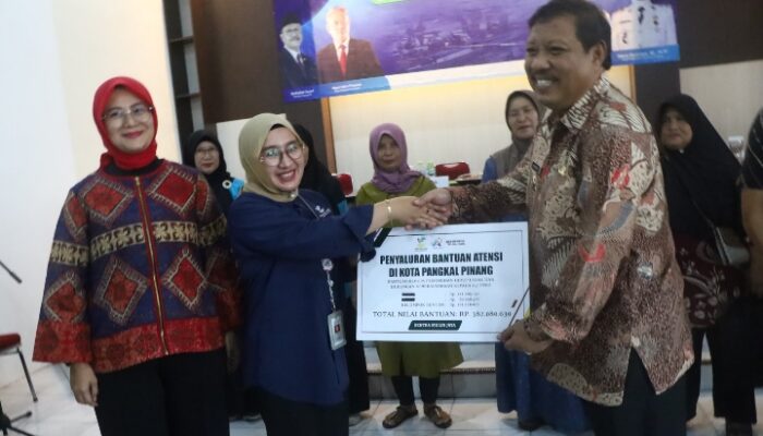 Wako Saparudin Pastikan Bantuan Kemensos Tepat Sasaran, 143 PPKS Pangkalpinang Terima Asistensi Sosial Tahap II