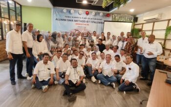 Sepi Bukan Berarti Hilang, Alumni SMA Methodist 1 Palembang Angkatan 90 Lepas Rindu dalam Temu Kangen Penuh Kenangan