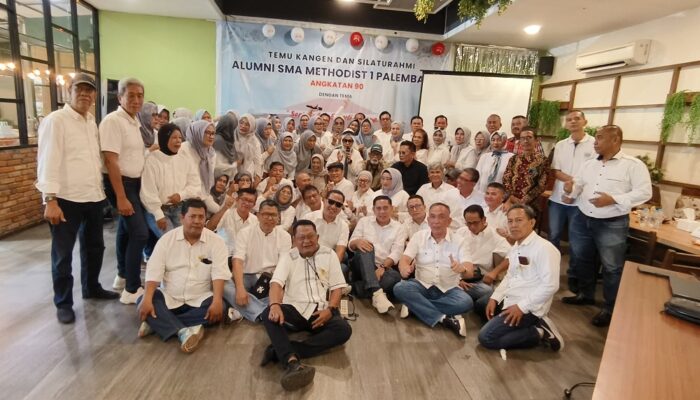 Sepi Bukan Berarti Hilang, Alumni SMA Methodist 1 Palembang Angkatan 90 Lepas Rindu dalam Temu Kangen Penuh Kenangan