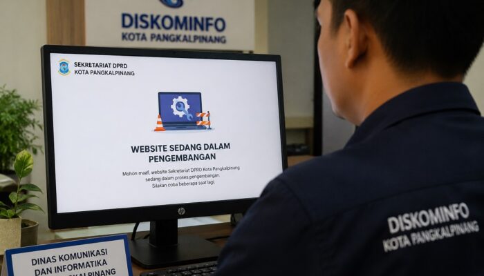 Perkuat Sistem Digital, Diskominfo Pangkalpinang Kembangkan Ulang Website DPRD