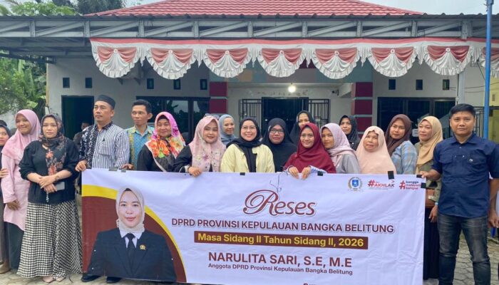 Reses di Merawang, Narulita Sari Dorong Percepatan Realisasi Bantuan Hibah