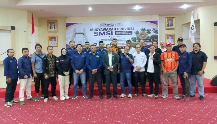 Bardian Zakaria Nahkodai SMSI Babel, Kemandirian Ekonomi Media Jadi Prioritas Utama