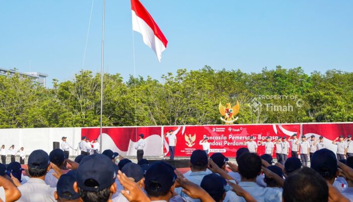 Peringati Hari Lahir Pancasila 2026, PT TIMAH Gelar Upacara Serentak di Berbagai Wilayah Operasional