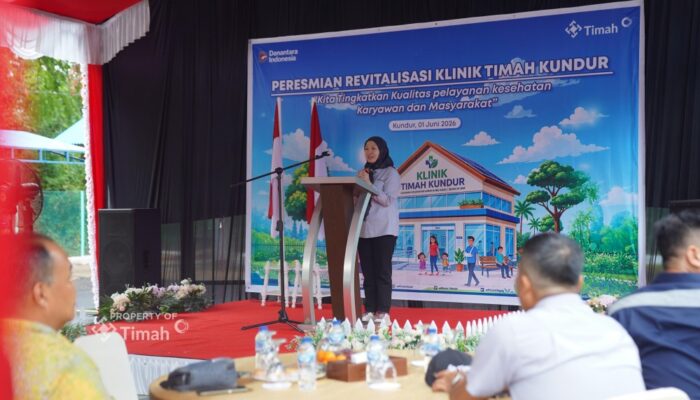 PT TIMAH Perkuat Komitmen Tingkatkan Kualitas Kesehatan Masyarakat, Resmikan Klinik Timah Kundur