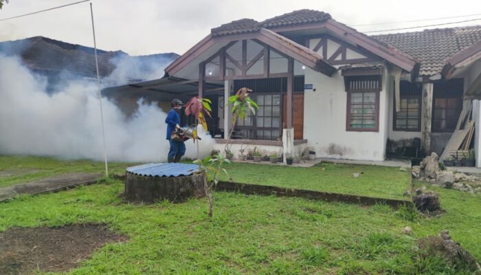 Cegah DBD, PT TIMAH Gencarkan Fogging di Fasilitas Umum 