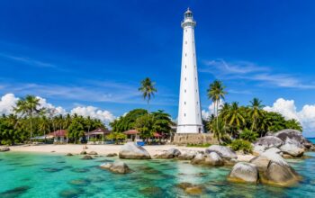 Mercusuar Pulau Lengkuas, Penjaga Laut Belitung yang Bertahan Lebih dari 140 Tahun