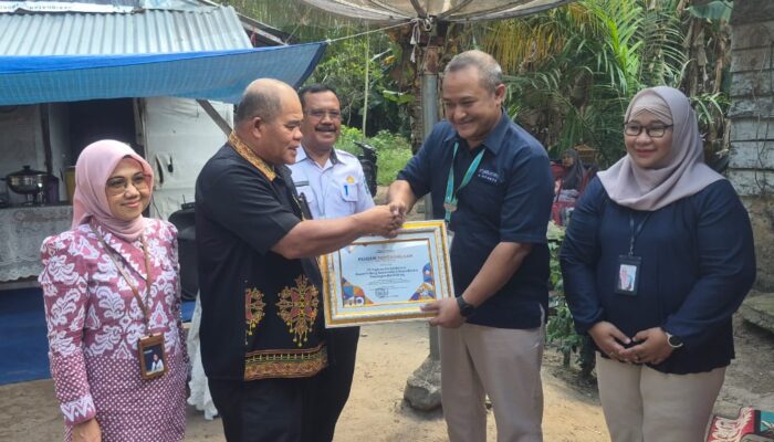 PT Angkasa Pura Indonesia Bangun Rumah Layak Huni untuk Keluarga Berisiko Stunting di Belitung