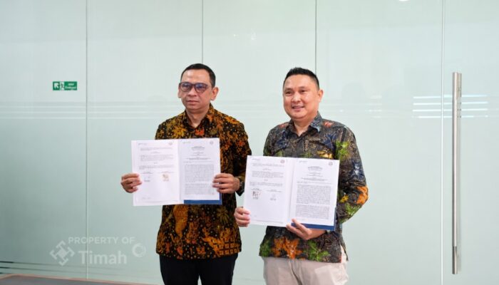 PT TIMAH Dorong Penguatan Industri Maritim Nasional, PT Dok dan Perkapalan Air Kantung Jalin Kerja Sama Strategis dengan PT Pelindo Solusi Maritim