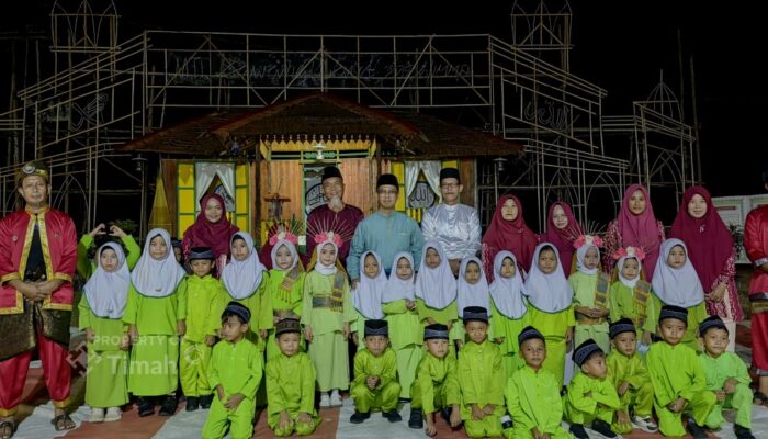 Bersama Masyarakat, PT TIMAH Sukseskan MTQ Desa Sawang Laut