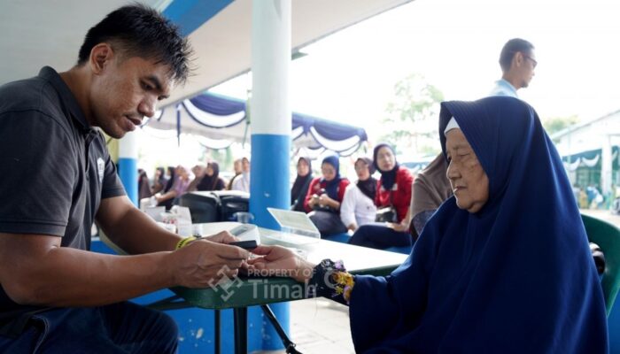 Tak Perlu Jauh dan Keluar Biaya, Warga Belinyu Serbu Pelayanan Kesehatan Gratis dari PT TIMAH 