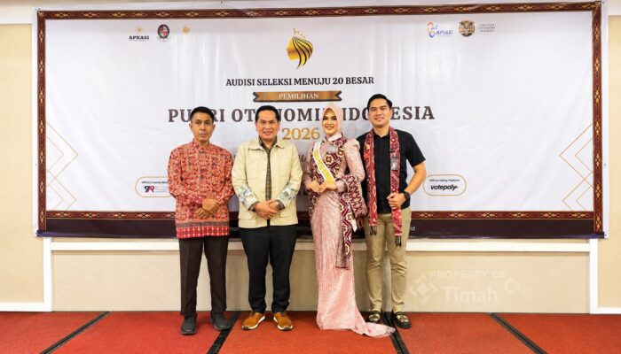PT TIMAH Konsisten Dukung Pengembangan Generasi Muda, Putri Bangka Barat Raih Gelar Duta Wastra 2026