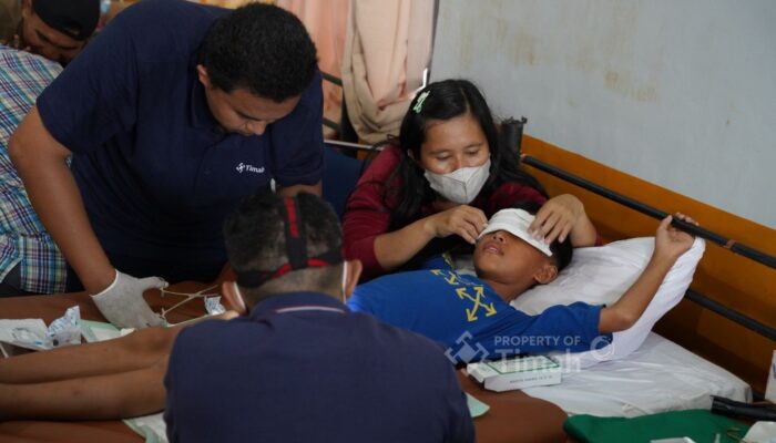 Khitanan Massal PT TIMAH Tbk Bawa Kebahagiaan bagi Keluarga di Belinyu