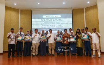 PT TIMAH Gelar Serah Terima Program Kelas Beasiswa, 36 Siswa Resmi Awali Perjalanan Meraih Cita-Cita