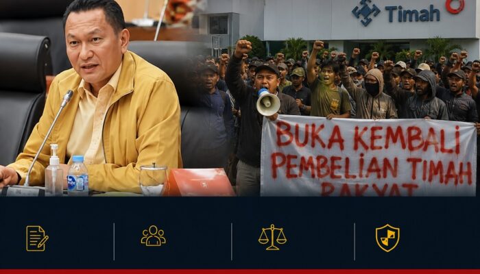 Ketua Komisi XII DPR: Perpres Tata Kelola Timah Belitung Segera Terbit, Masyarakat Diminta Tahan Diri