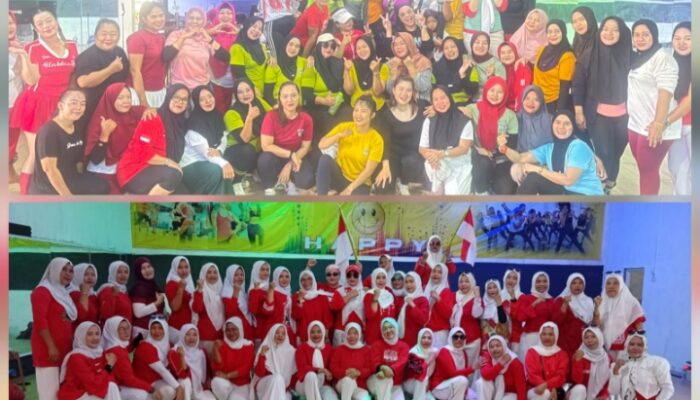 Sanggar Senam Happy Pangkalpinang Genap 10 Tahun, Bidik Bibit Pesenam Aerobik Babel